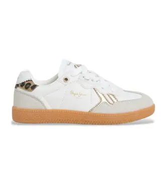per donna/ragazza PGS000001 Sneakers bianche Ball Fierce (37), Bianco, Basso, Stringhe, Casual, moda per bambini