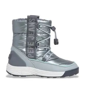 per donna/ragazza PGS500001 Stivali grigi Jarvis Fame (39), Basso, Stringhe, Casual, Grigio, moda per bambini