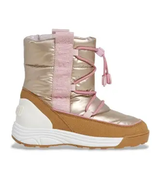 per donna/ragazza PGS500002 Stivaletti caldi beige Jarvis (37), Basso, Stringhe, Casual, moda per bambini