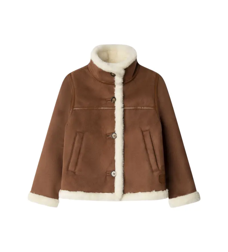 per ragazza PG4000003 Cappotto Evette marrone (10años= 140cm), Casual, Poliestere, moda per bambini