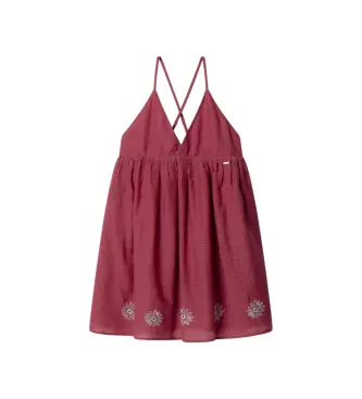 per ragazza PG9500013 Vestito rosso Irian (10Años= 140cm), Casual, Viscosa, Senza maniche / cinghie, moda per bambini