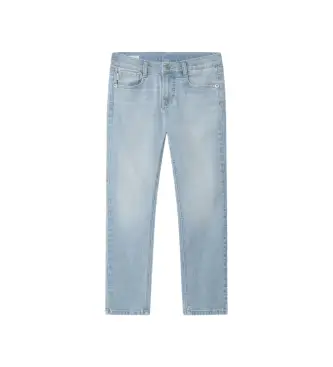 per ragazzo PB20000992FB Jeans Hatcher Slim, blu (12años= 152cm), Casual, Cotone, Denim, moda per bambini Lavaggio blu