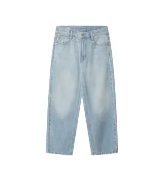 per ragazzo PB2000100PR5 Dan Loose Blue Jeans (10años= 140cm), Casual, Cotone, Denim, moda per bambini Azzurro