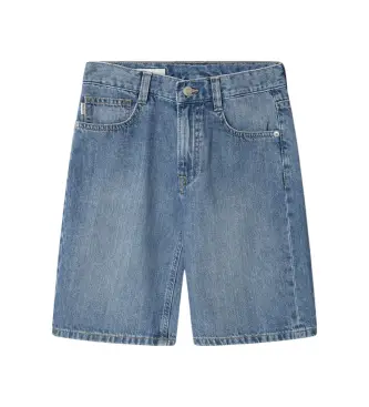 per ragazzo PB8000029 Pantaloncini blu Loose Short Dan (10años= 140cm), Casual, Cotone, Denim, moda per bambini