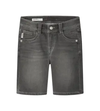 per ragazzo PB80000338FC Pantaloncini grigi Slim Gymdigo (8Años= 128cm), Casual, Grigio, Cotone, Denim, moda per bambini Blu