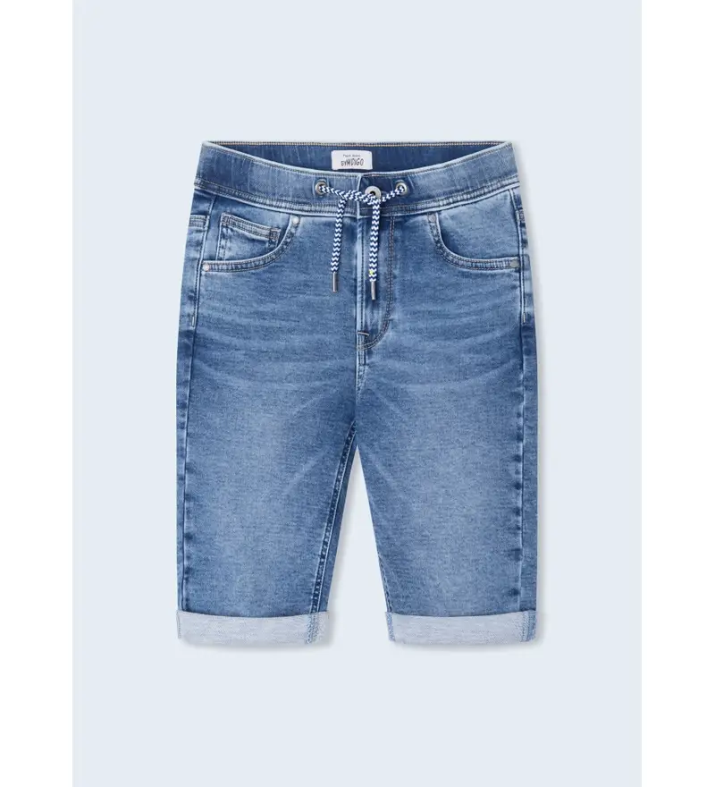 per ragazzo PB800695HL4 Pantaloncini Joe Blue (176cm), Casual, Cotone, Denim, moda per bambini Blu medio