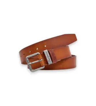 per uomo PM0200004 Cintura marrone di Ezra (100 cm), Casual, Pelle