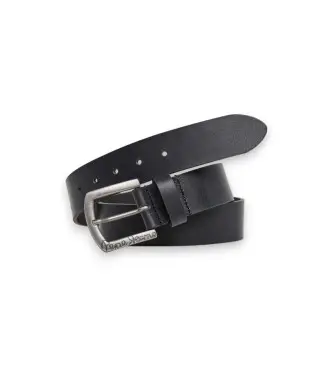 per uomo PM0200009 Cintura Douglas nera (100 cm), Nero, Casual, Pelle