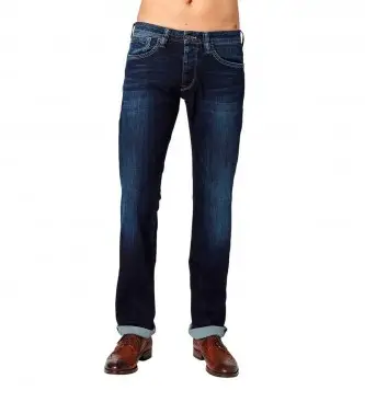 per uomo PM206318Z45 Jeans blu scuro in contanti (30/34), Casual, Cotone, Navy