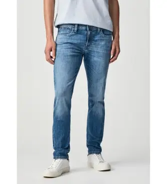per uomo PM206322GU7 Jeans Blue Hatch (29/30), Casual, Cotone, Denim Blu