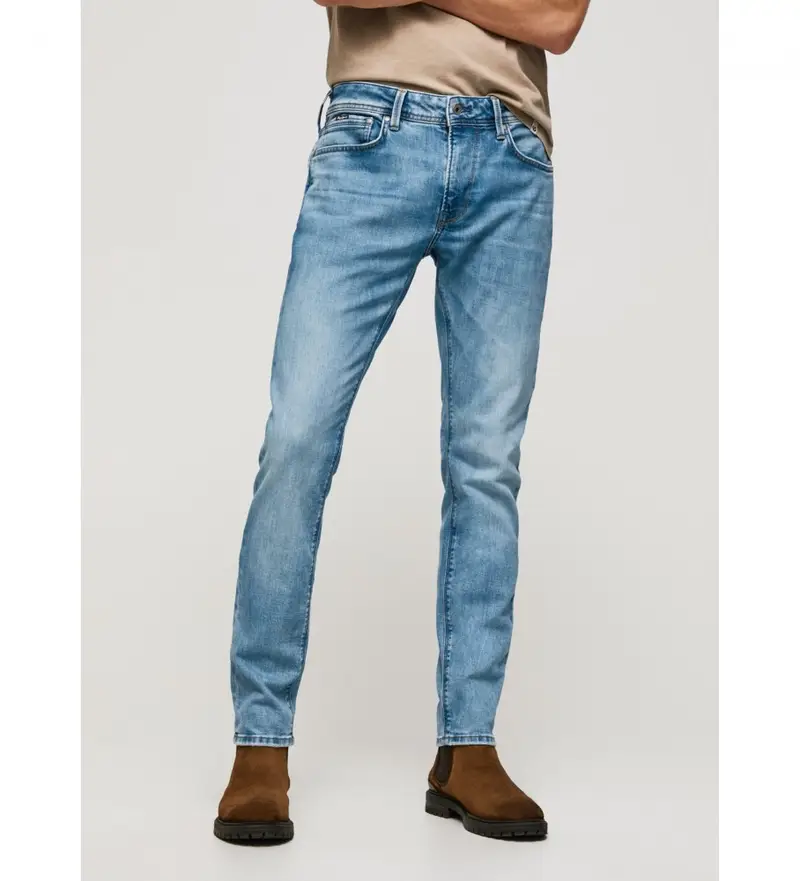 per uomo PM206326VX5 Jean Stanley Regular blu (30/32), Casual, Cotone, Denim