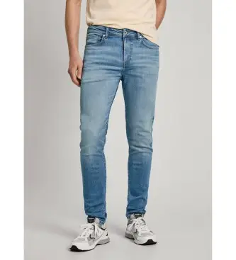 per uomo PM207387HV0 Jeans aderenti blu (29/32), Casual, Cotone, Denim, Sostenibile Blu medio