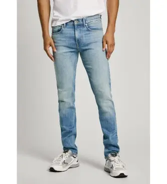 per uomo PM207388PG1 Jeans blu sottili (28/32), Casual, Cotone, Denim, Sostenibile