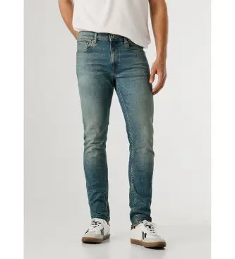 per uomo PM20839964VD Jeans blu Stanley (40/30), Casual, Cotone, Denim