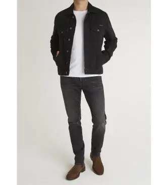 per uomo PM20839969UA Jeans grigio scuro Stanley (32/34), Casual, Cotone, Denim Nero