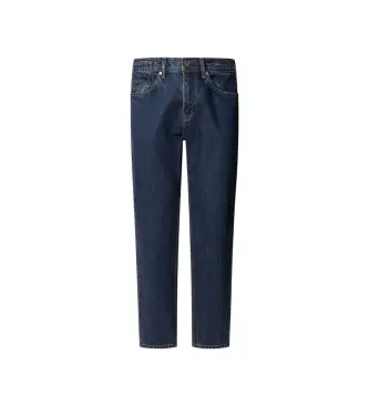 per uomo PM208415 Jeans dritti Byron Blue (33/30), Casual, Cotone, Denim Blu