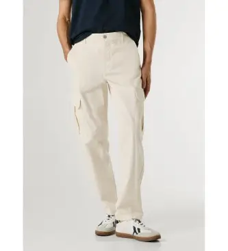 Pepe Jeans Pantaloni cargo Uomo Bianco 4232652