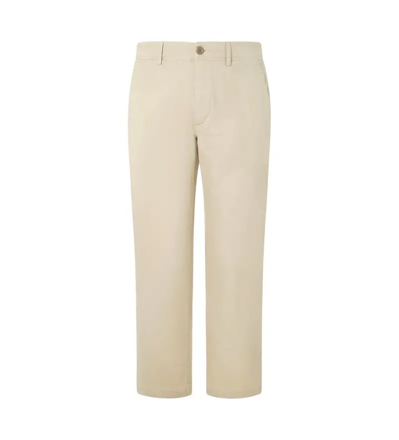 per uomo PM211699 Pantaloni chino slim 2 beige (34), Casual, Cotone