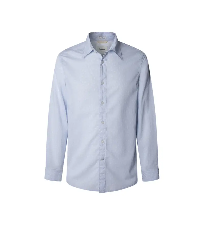 per uomo PM3090818 Camicia blu Calligan (L), Casual, Cotone, Manica lunga