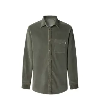 per uomo PM3090844 Camicia verde Clayton (XXL), Casual, Cotone, Manica lunga