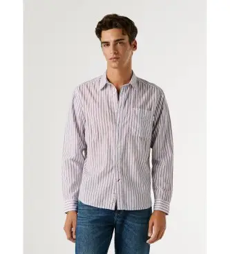 per uomo PM3091184 Pietro camicia bianca (L), Bianco, Casual, Cotone, Manica lunga