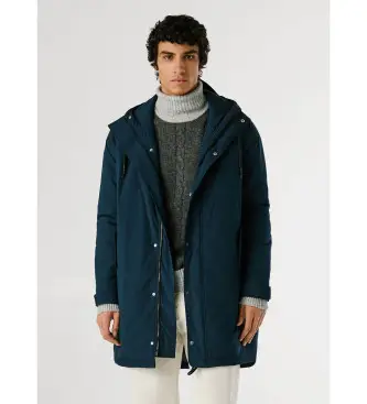 per uomo PM4027172 Parka blu navy Jansen (M), Casual, Poliestere
