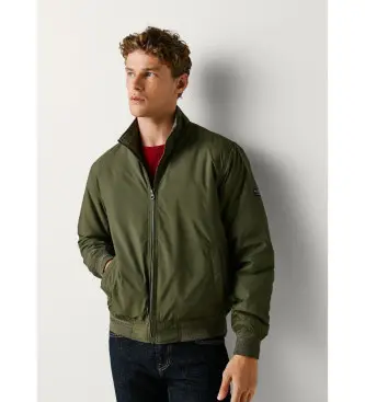 per uomo PM4027259 Giacca verde Saunders (XL), Casual, Cotone, Poliestere
