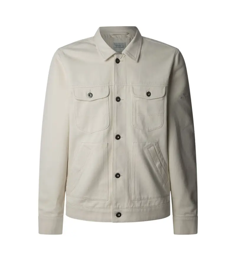 per uomo PM403103 Giacca beige Winton (L), Casual, Cotone, Sostenibile