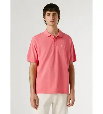 per uomo PM5400087 Polo Oscar corallo (L), Casual, Cotone, Manica corta