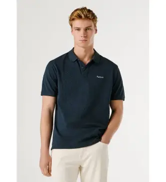 per uomo PM5400087 Polo Oscar Marino (L), Casual, Cotone, Manica corta, Navy