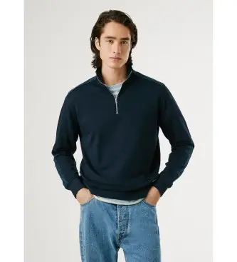 per uomo PM5800002 Felpa blu navy Mercuit (S), Casual, Cotone
