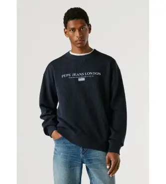 per uomo PM5800144 Felpa estiva blu navy (L), Casual, Cotone