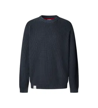 per uomo PM7000022 Maglione Parker blu navy (M), Casual, Cotone