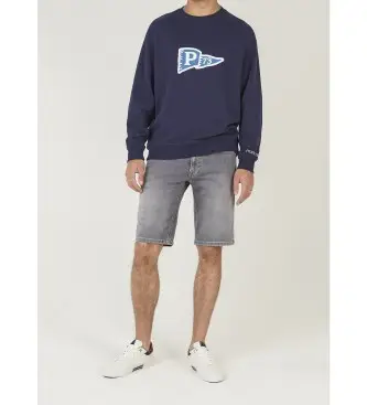 per uomo PM80000448UG Pantaloncini Slim Gymdigo grigi (28), Casual, Grigio, Cotone, Denim