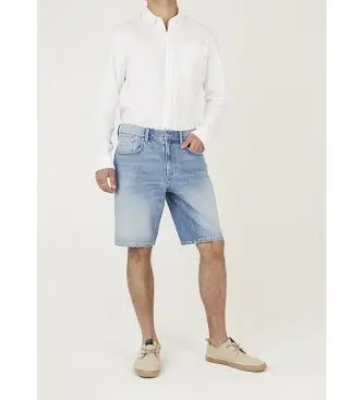 per uomo PM8000048 Bermuda affusolati blu Camden (32), Casual, Cotone, Denim Azzurro