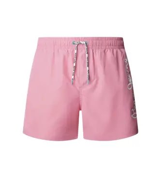 per uomo PMB100006 Costume da bagno rosa con logo (L), Beachwear, Poliestere