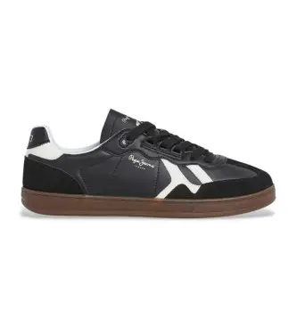 per uomo PMS000010 Sneakers Ball Zero in pelle nera (40), Nero, Basso, Stringhe, Casual