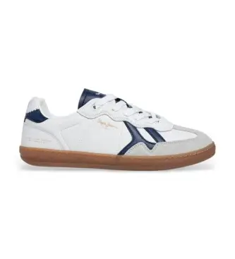 per uomo PMS000034 Sneakers Ball Essence in pelle bianca (42), Bianco, Basso, Stringhe, Casual