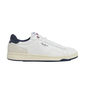 per uomo PMS00014 Sneakers Kore Basic in pelle bianca (45), Bianco, Basso, Stringhe, Casual