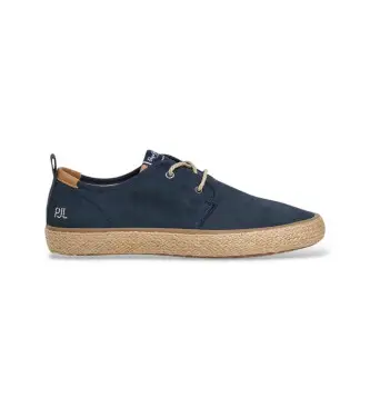 per uomo PMS100007 Espadrillas casual Navy Port (41), Blu, Tessuto, Basso, Stringhe Naturale