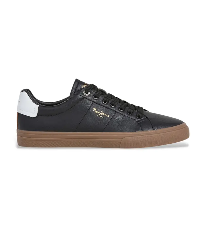 per uomo. PMS300003 Sneakers nere Kenton Base (41), Nero, Basso, Stringhe, Casual