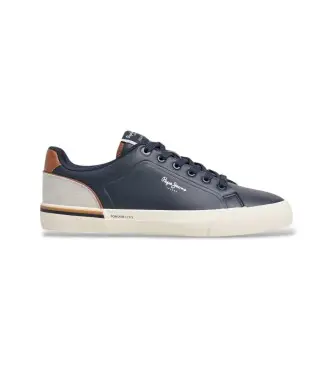 per uomo PMS300011 Sneakers blu navy Kenton Campus (40), Basso, Stringhe, Casual