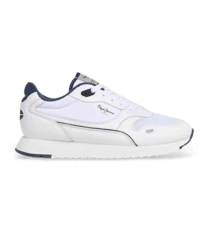 per uomo PMS400008 Sneakers bianche Bexley One (41), Bianco, Basso, Stringhe, Casual