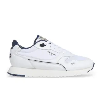 per uomo PMS400008 Sneakers bianche Bexley One (43), Bianco, Basso, Stringhe, Casual