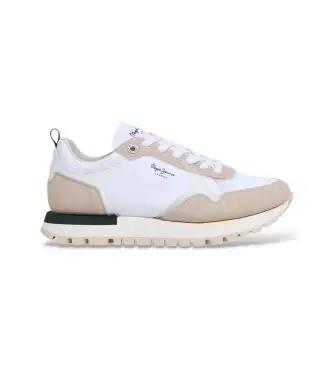per uomo PMS400032 Sneakers bianche Ari Urban (40), Bianco, Basso, Stringhe, Casual Pelle