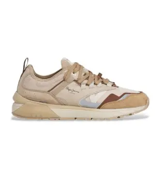 per uomo PMS600013 Sneakers beige Stoke Sport (40), Basso, Stringhe, Casual