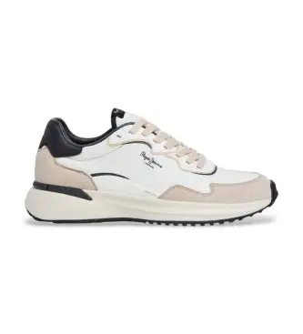 per uomo PMS600022 Sneakers bianche Bampton Club (41), Bianco, Basso, Stringhe, Casual Pelle