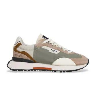 per uomo PMS600023 Sneakers beige Archer Block (41), Tessuto, Basso, Stringhe, Casual
