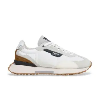 per uomo PMS600024 Sneakers bianche Archer Mesh (41), Bianco, Basso, Stringhe, Casual Pelle
