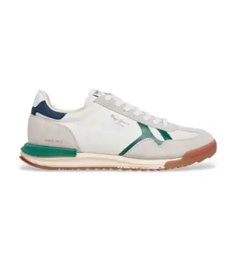 per uomo PMS600025 Sneakers bianche del Marvin College (44), Bianco, Basso, Stringhe, Casual